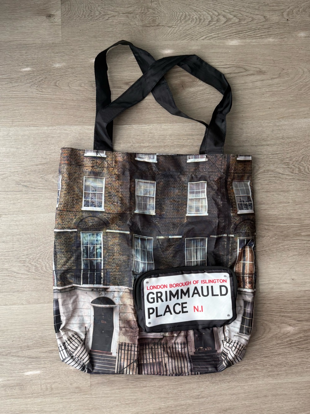 Grimmauld Place Printed Foldable Tote Bag - Harry Potter